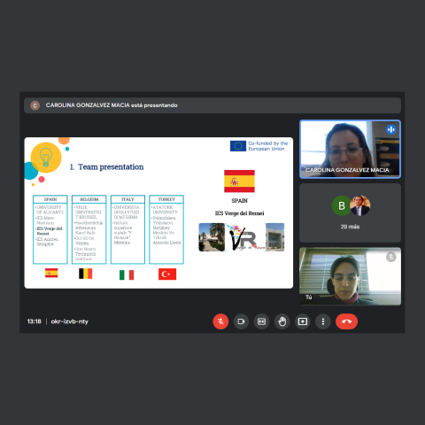 First virtual coordination meeting